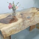 wingwai 2119AB epoxy resin table