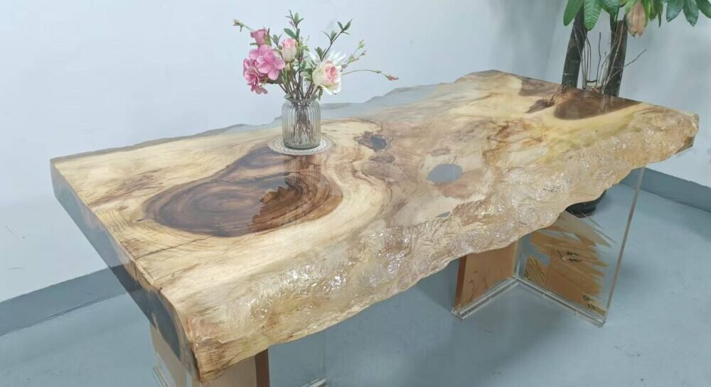wingwai 2119AB epoxy resin table