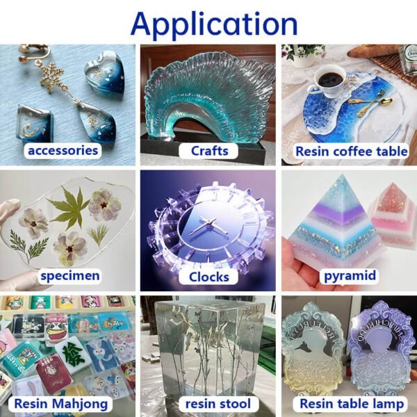 RW Epoxy Resin 3136AB-8 Is Used For Falling Water Stones, Crafts, Crystal Specimens, Plant Specimens, Insect Specimens