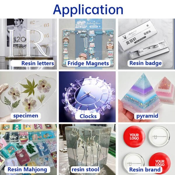 RW Epoxy Resin 3136AB-H Is Used For High - Grade Resin Letter Light - Emitting Letters, Crafts, Metalware Decorations Drop Glue, Nameplates, Magnetic Fridge Stickers