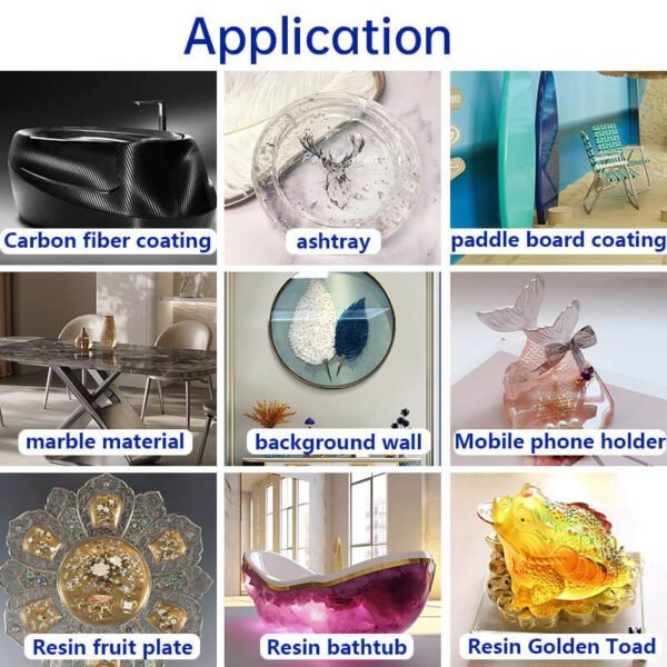 RW Epoxy Resin 3136AB-SM Is Used For Large Area, Marble Material, Fluid Painting, Door, Background Wall Surface Coating