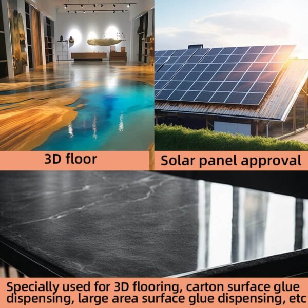 RW Epoxy Resin 3136AB-SX Is Used For 3D Flooring, Paper Box Surface Drop Glue, Large - Area Surface Drop Glue, Stone Surface Batch Coating