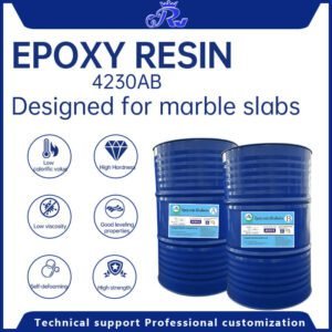 Epoxy resin 4230AB is specially used for large handicrafts, large specimens, marble slabs