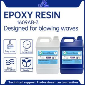 Epoxy resin 1609AB-3 Specialized for wave blowing, surface coating, electronics bonding, wood bonding, and hard material bonding.