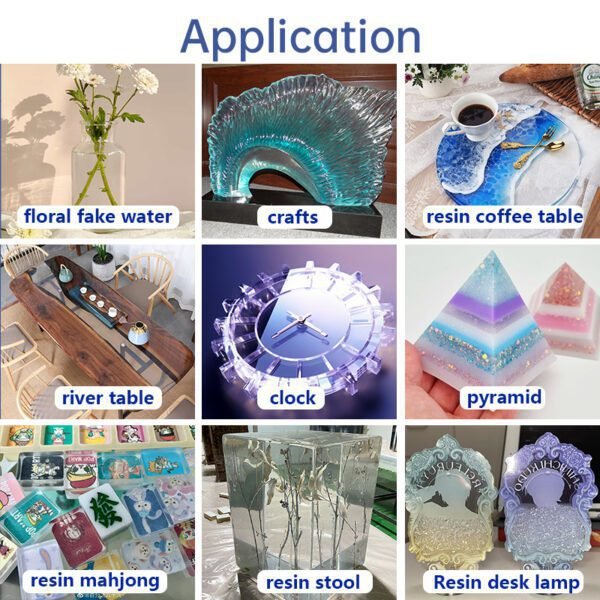 Epoxy resin 1909AB-X Specialized in floral fake water, flower arrangement fake water, simulation fake water