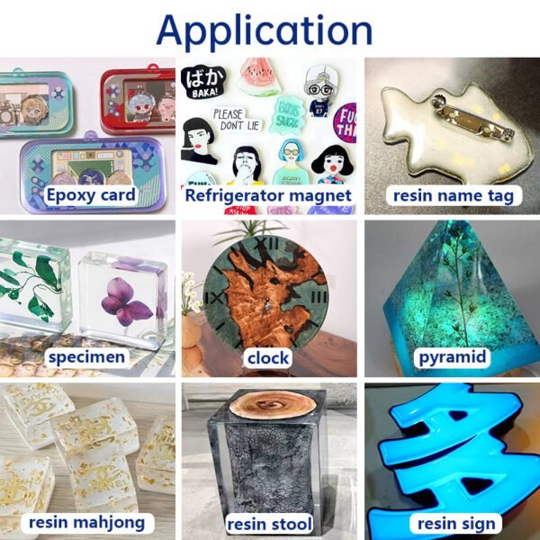 RW Epoxy Resin 2106AB Is Used For Illuminated Shoe Lights, LED Stencils, Garment Lights, LED Exposed Lights, Mold Infusion
