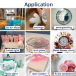 Epoxy resin 2119AB-5 is used for art flooring, 3D flooring, jewelry, crafts and module infusion.