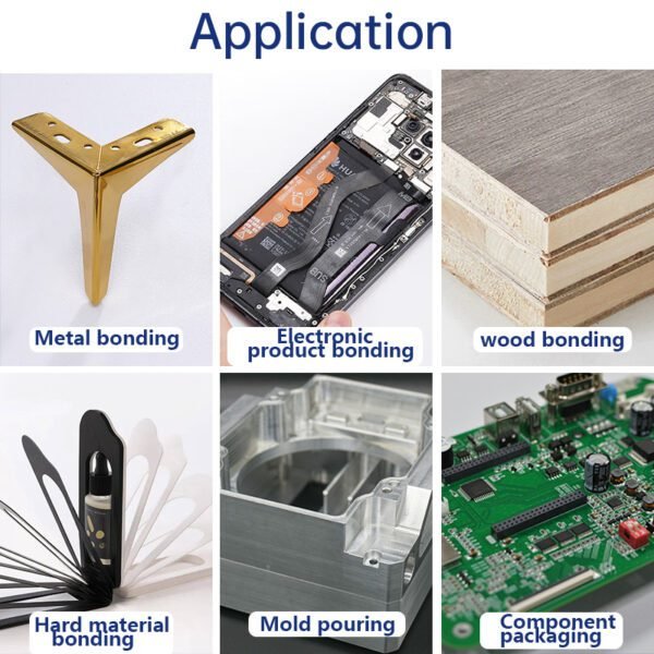 Epoxy Resin 701AB is an epoxy resin bonding adhesive cured at room temperature and low temperature, easy to handle, fast curing, strong adhesion, and can be cured at additional temperature