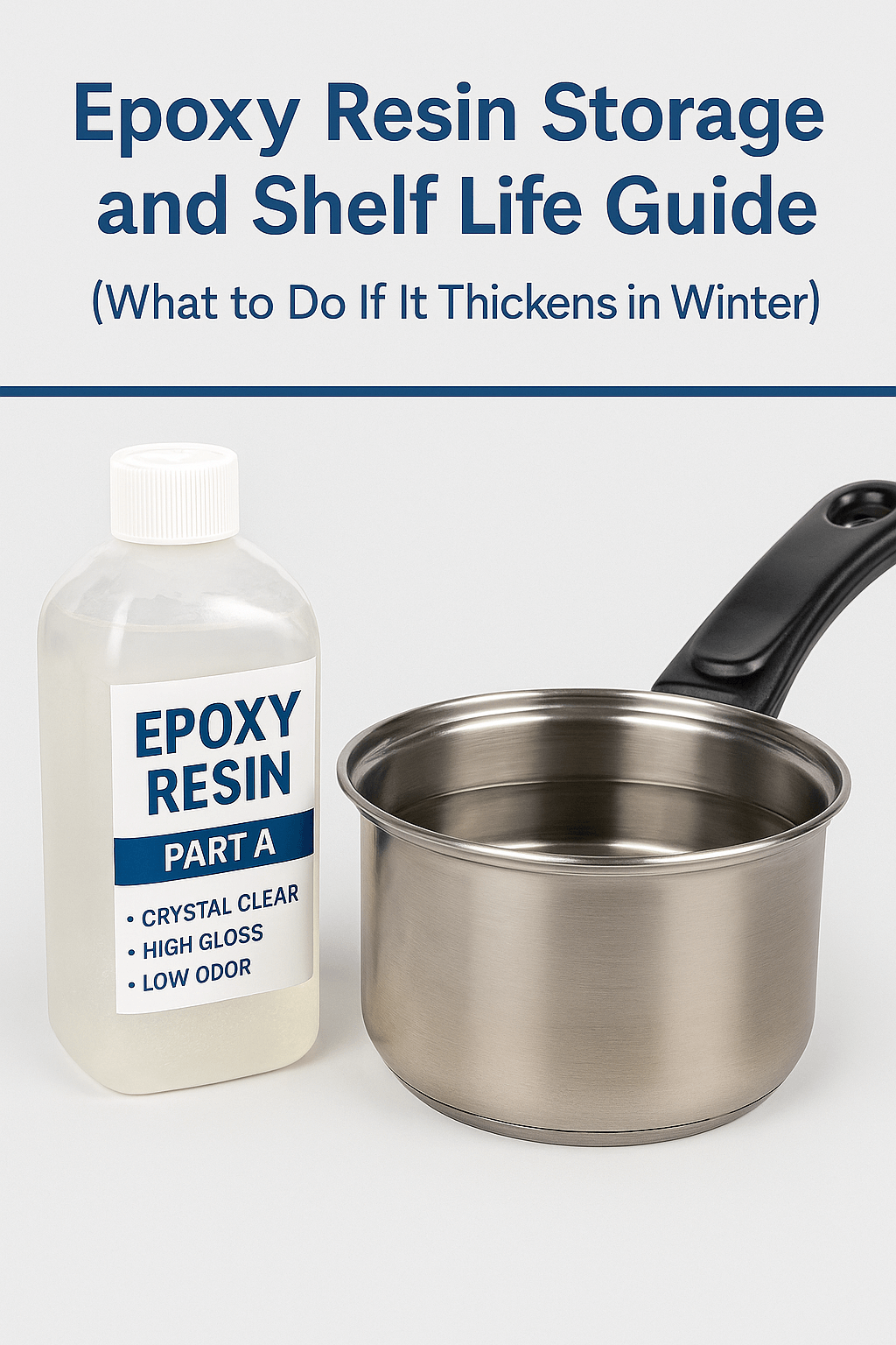 Epoxy Resin Storage & Shelf Life Guide (What to Do If It Thickens in Winter)