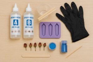 From Zero to Hero: Craft Your Own Crystal Pendant With Epoxy Resin AB Glue
