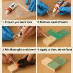 How to Use Epoxy AB Glue for Strong and Clear Craft Bonding