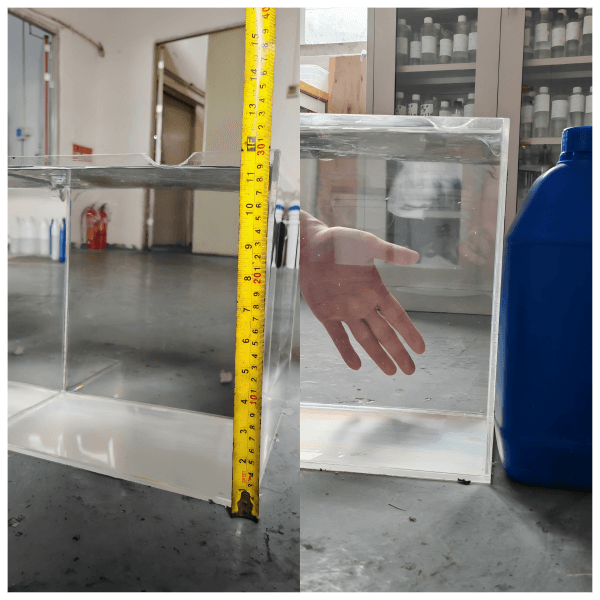 Deep injection of epoxy resin