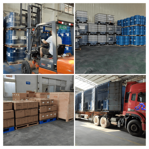 Transportation of epoxy resin